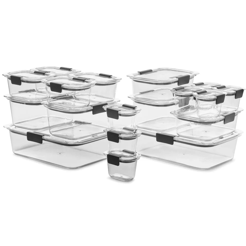 36 Piece Food Storage Containers