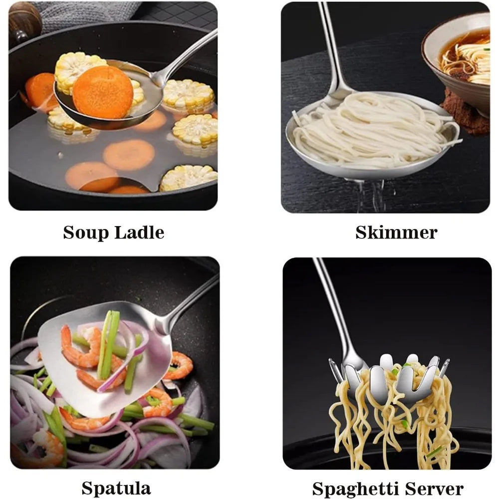 6 Pcs Professional Cooking Utensils