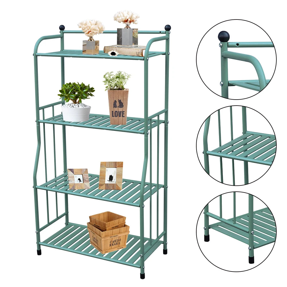 4 Tier Metal Storage Rack