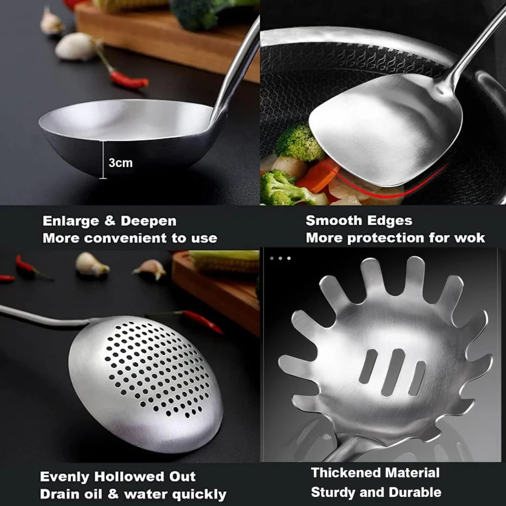 6 Pcs Professional Cooking Utensils