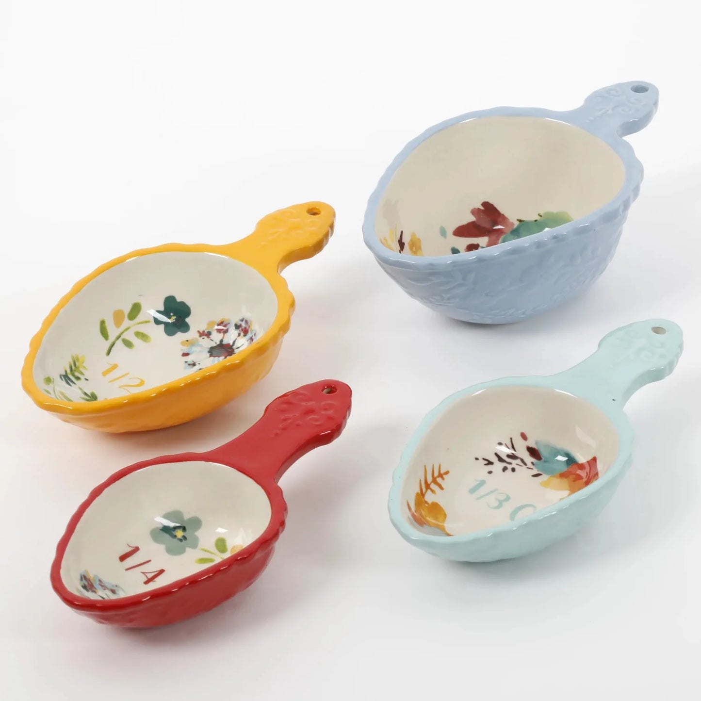 Pioneer Woman Stoneware Measuring Cups and Spoons