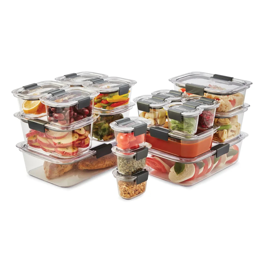 36 Piece Food Storage Containers